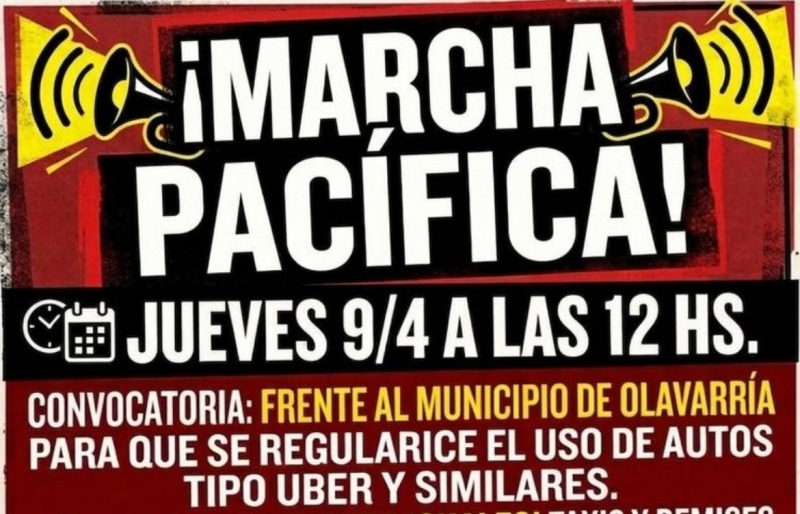 Remises y taxis contra Uber: marcha para pedir �condiciones iguales�